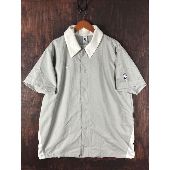 Nike x‎ Fear of God NBA Short Sleeve Shooting Shirt Jerry Lorenzo Jacket Men’s M - Picture 1 of 14